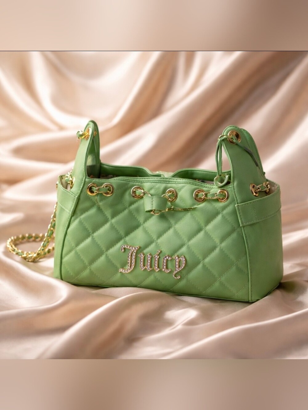 Juicy Couture Green Bucket Bag